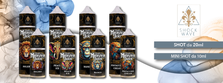 New Malaisya Juice Shot 20ml Shock Wave